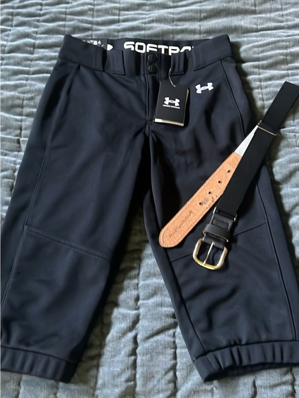 Under Armour Black girls Softball Jogger Pants